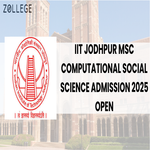 IIT Jodhpur MSc Computational Social Science Admission 2025 Open